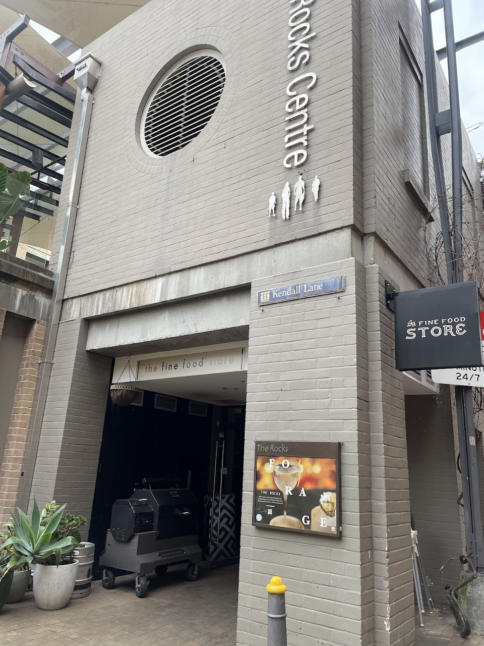 The Fine Food Store exterior in The Rocks